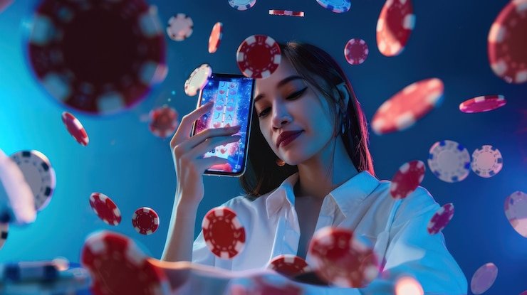 Tampilan antarmuka permainan Gaple Online di platform nasatoto dengan kartu domino digital